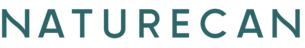 Naturecan logo in dark green text on a transparent background.