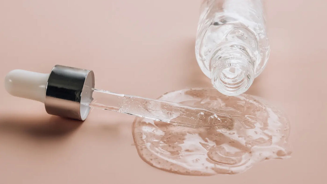 Hyaluronic Acid over pink table