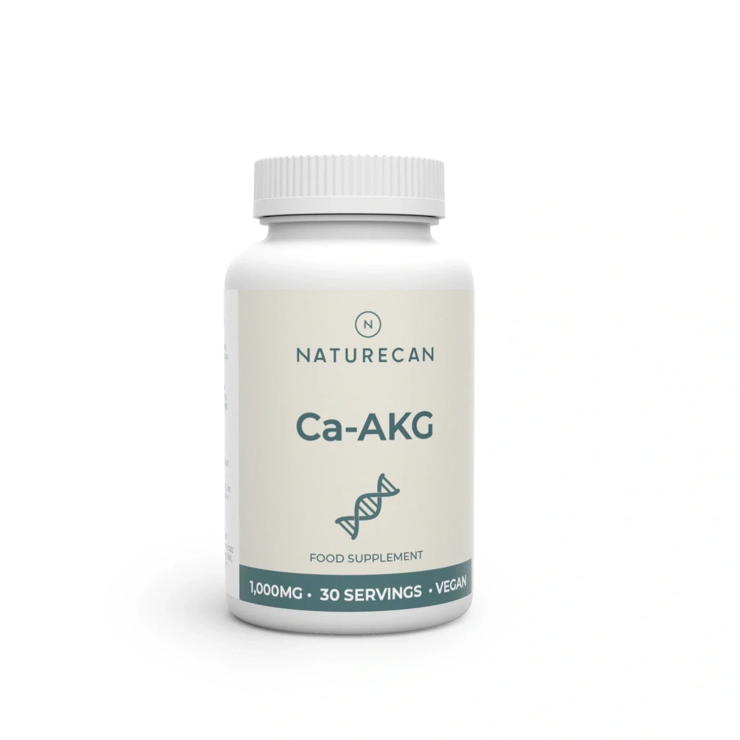 Naturecan Ca-AKG supplement bottle on a white background