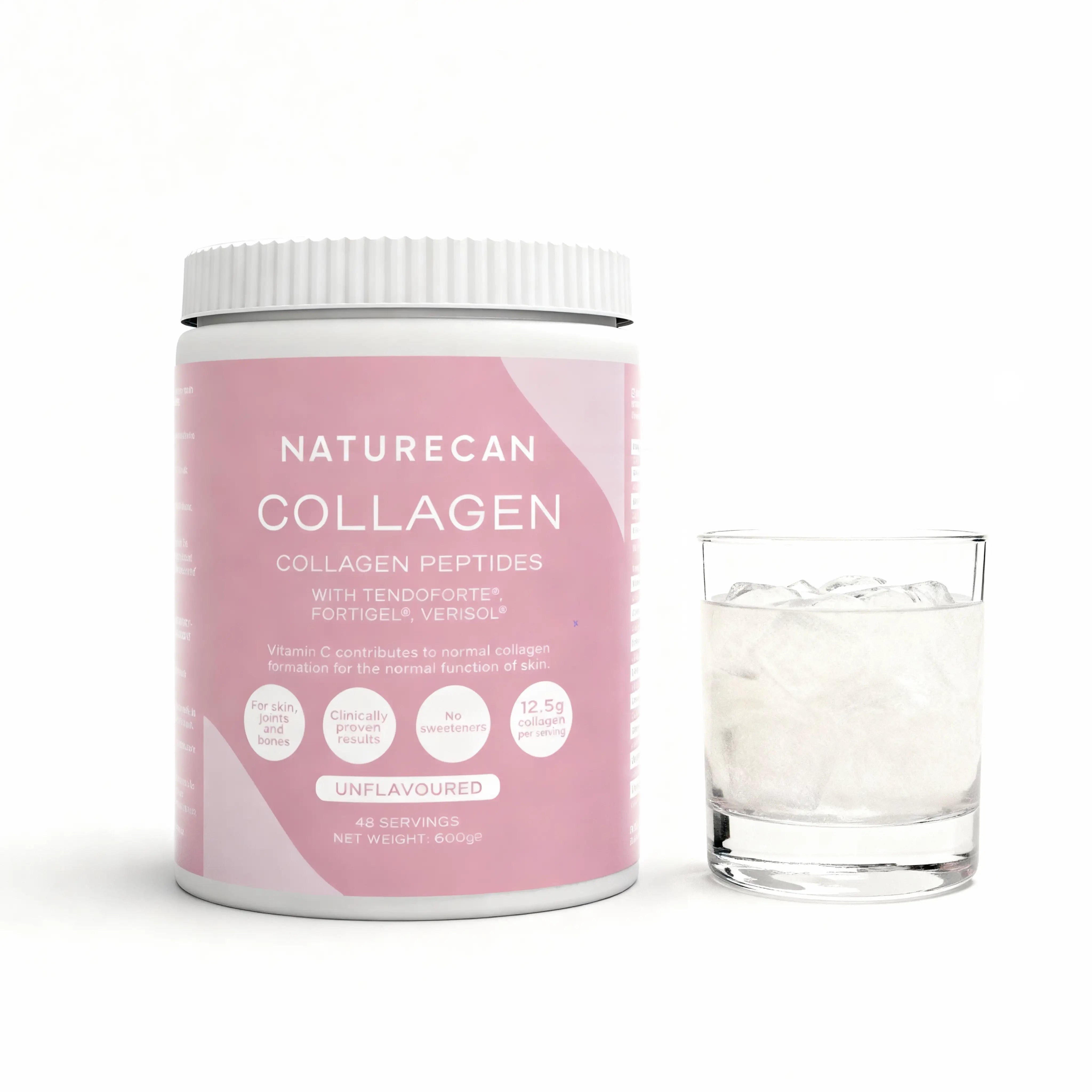 Collagen peptides powder