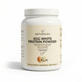 Naturecan Egg White Protein Powder container on a white background