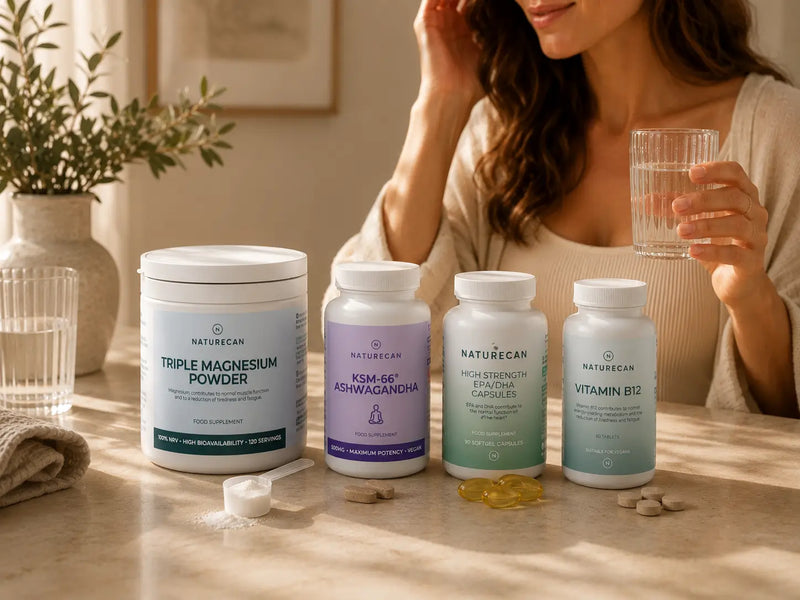 What vitamins help with hormonal balance?