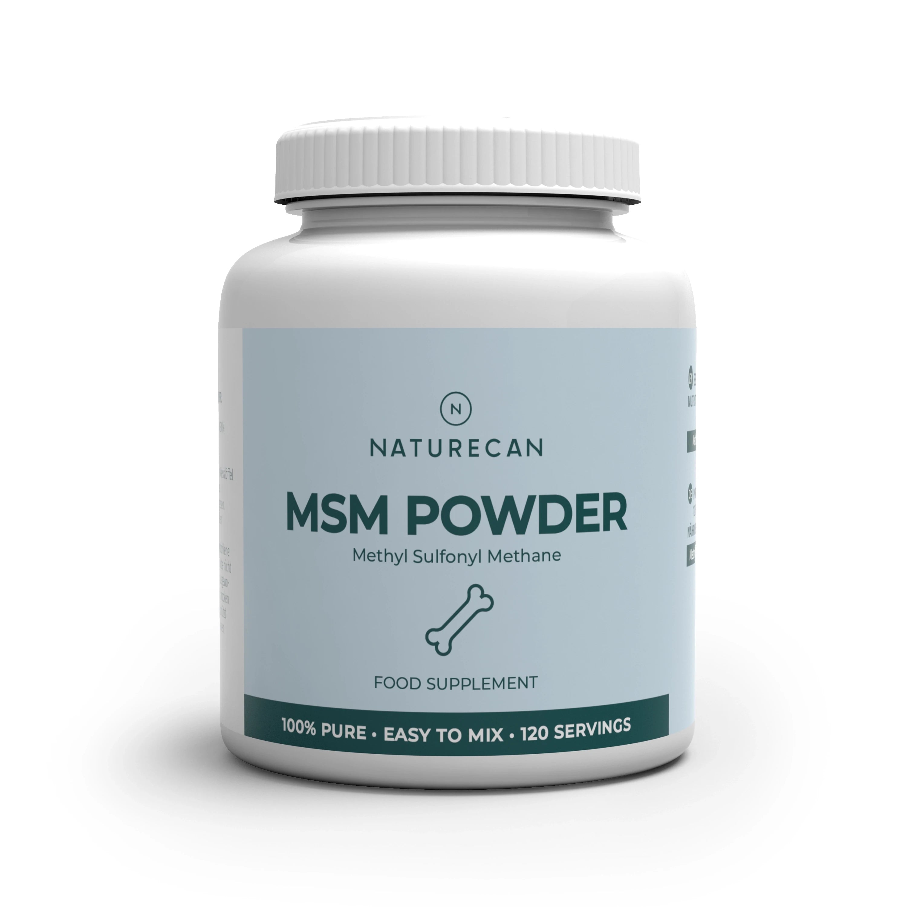 MSM Powder | Pure Vegan Supplement for Joint Health | Naturecan NZ