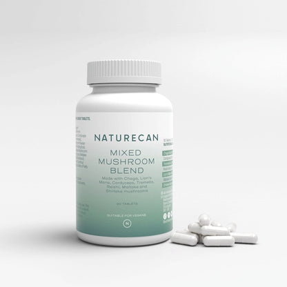 Lion's Mane & Chaga Mushroom Complex Tablets