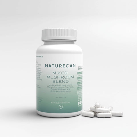 Lion's Mane & Chaga Mushroom Complex Tablets