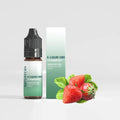 Naturecan E-Liquid CBD Strawberry 500mg packaging with strawberries beside.