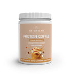 Naturecan Protein Coffee container on a white background