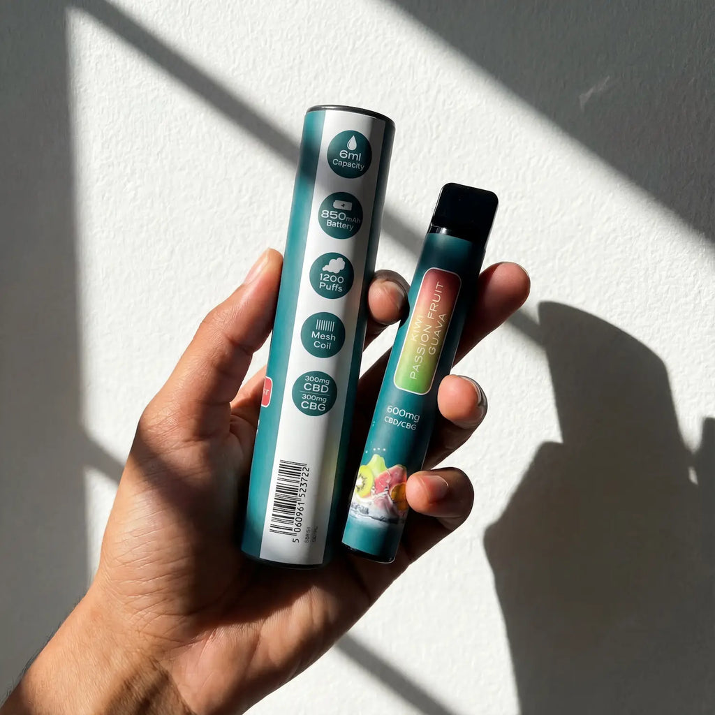 CBG Disposable Vape Device - 3 Delicious Flavours | Naturecan NZ CBG Disposable Vape Device - 3 Delicious Flavours | Naturecan NZ