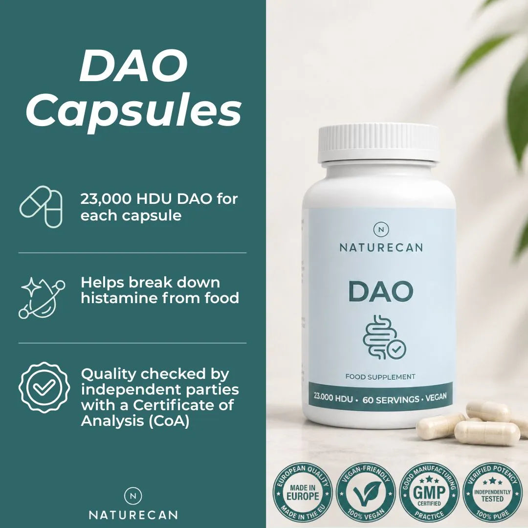 DAO (Diamine Oxidase) Supplement