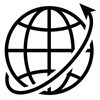 Black and white logo with interconnected lines forming a geometric pattern.