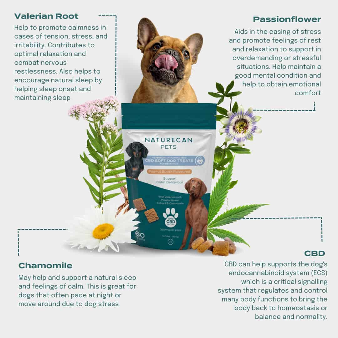 CBD Dog Treats for Calm - Ingredients USP